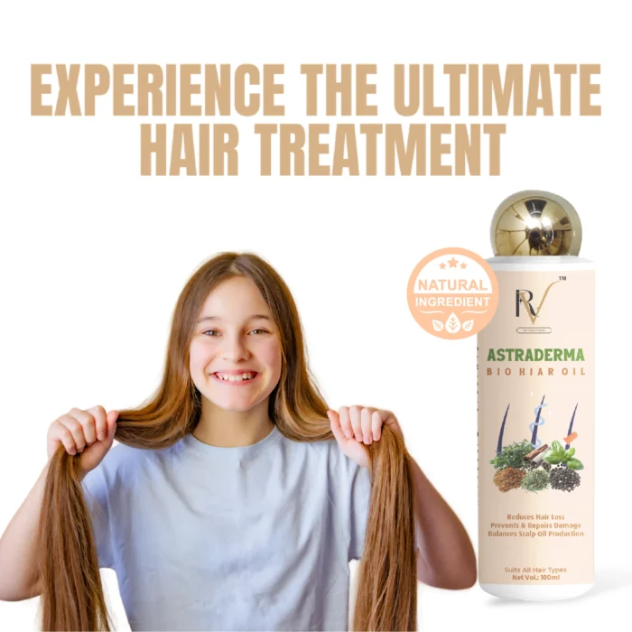 Astraderma Bio Hair Oil – Herbal Formula for Hair Growth & Scalp Care