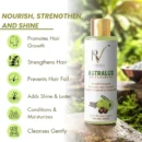 Astralux Hair Shampoo – Herbal Formula for Hair Growth & Scalp Care