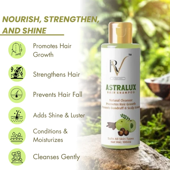 Astralux Hair Shampoo – Herbal Formula for Hair Growth & Scalp Care - Image 3