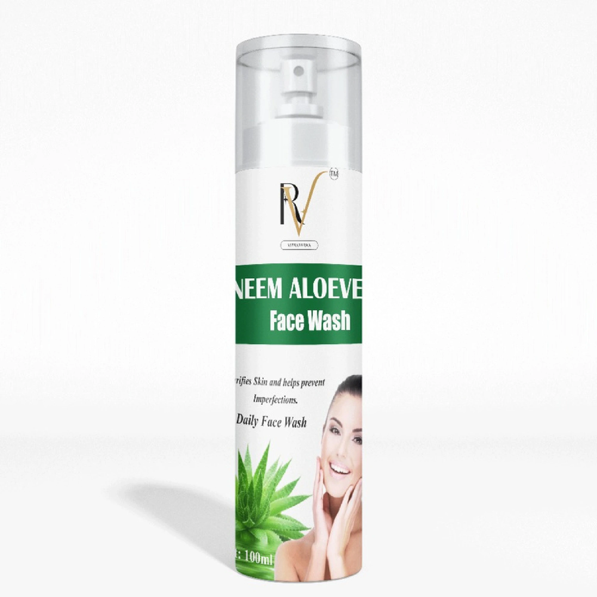 Neem Aloevera Face Wash for Acne Control & Glowing Skin